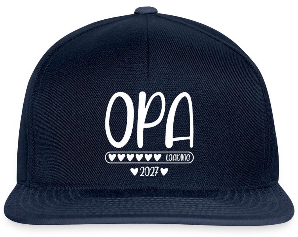 Toekomstige Opa 2027 Snapback cap