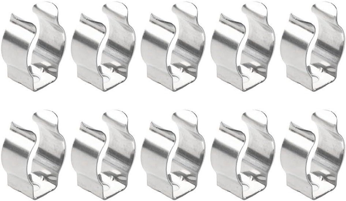Veer Klemmen - Gereedschap Houder - Gereedschap Organiseren - Open Type Ontwerp - 25-35mm - Zilver