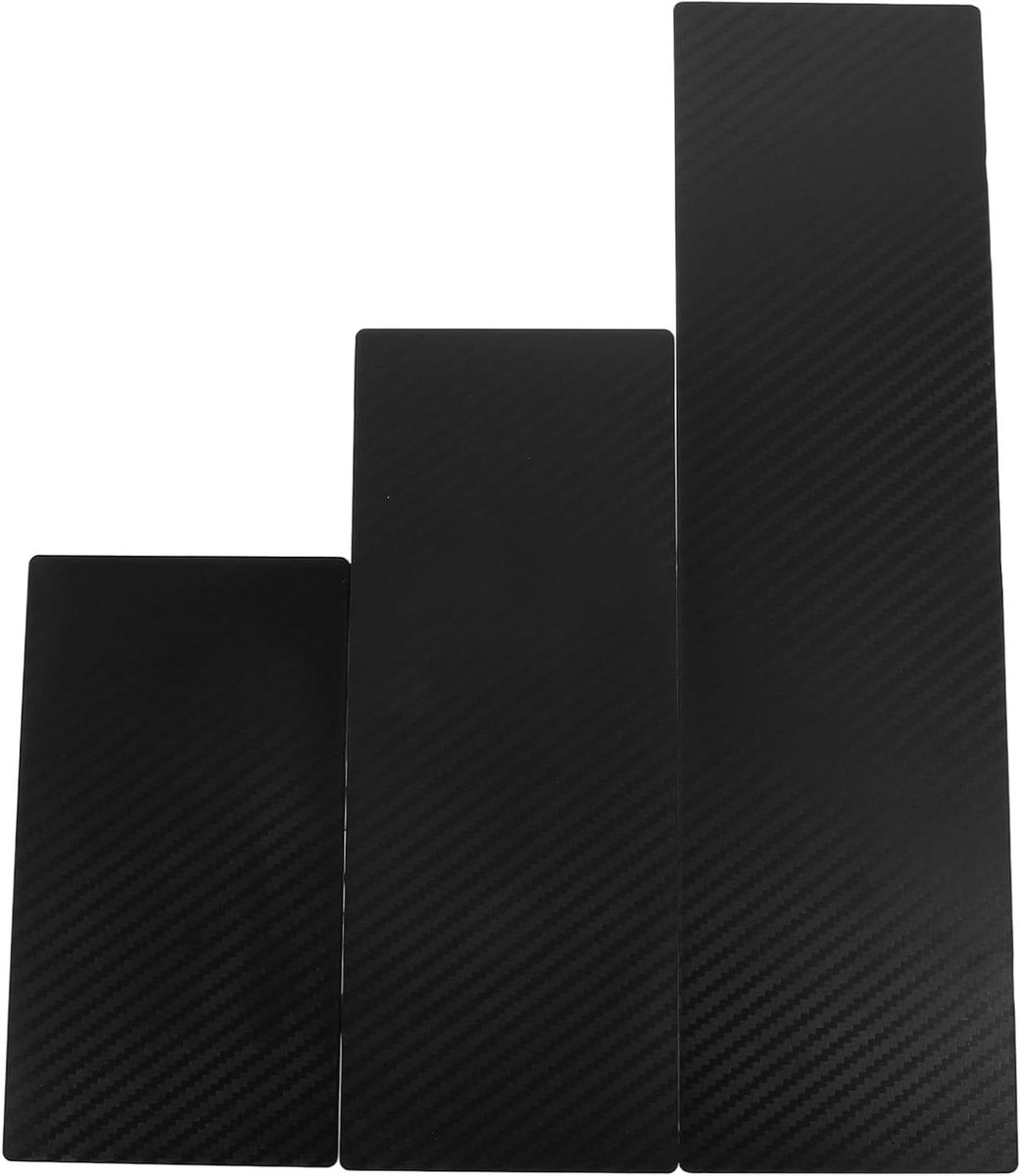 Haarkleurplaten Set - Haarverftool Folie - Professioneel Kleuren - Gelijkmatige Kleurverdeling - 40 x 11 cm - Zwart