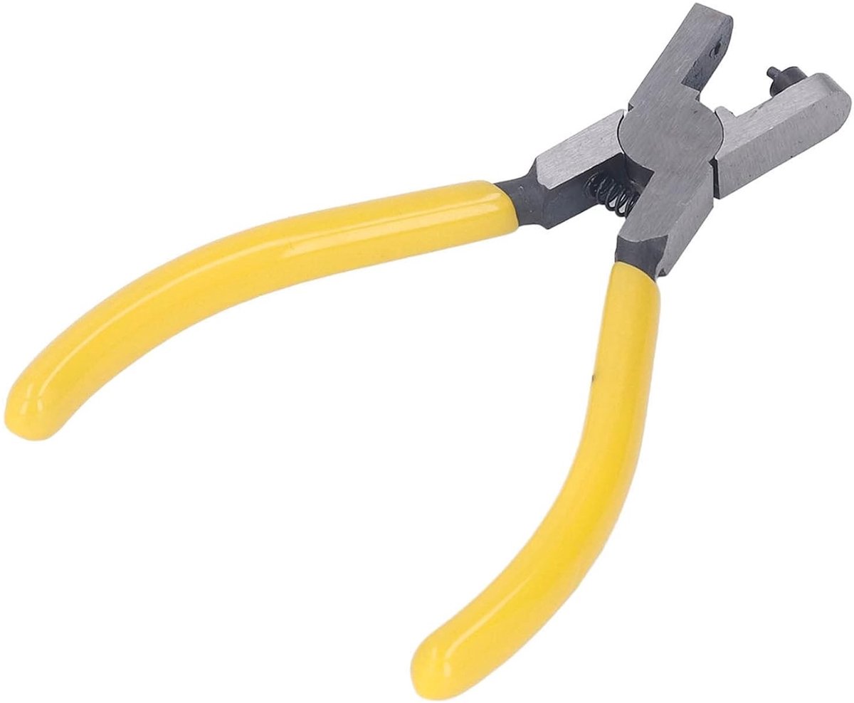 Ponstang - Zwart - 2 mm - Stevige en Duurzame Perforatortang - Voor Riemen en Hangtags