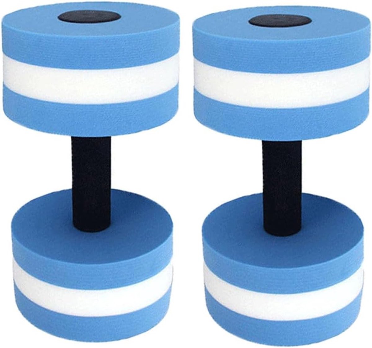 Waterdumbbells voor Aquafitness - 2 Stuks Blauw - Weerstandstraining, Gewichtsverlies en Yoga in het Water