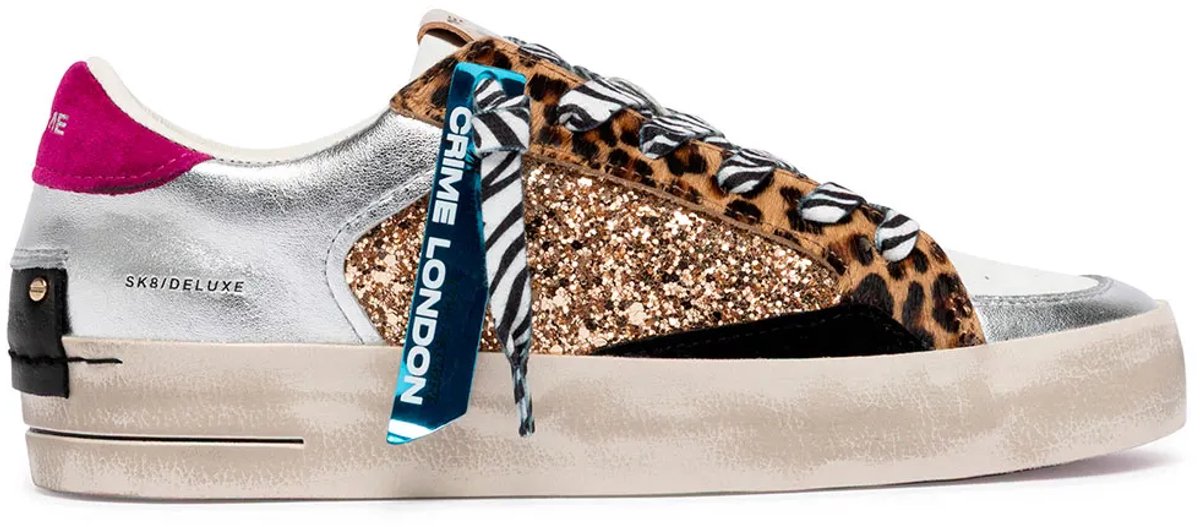 Crime London Sk8 Deluxe Schoenen Bruin EU 36 Vrouw