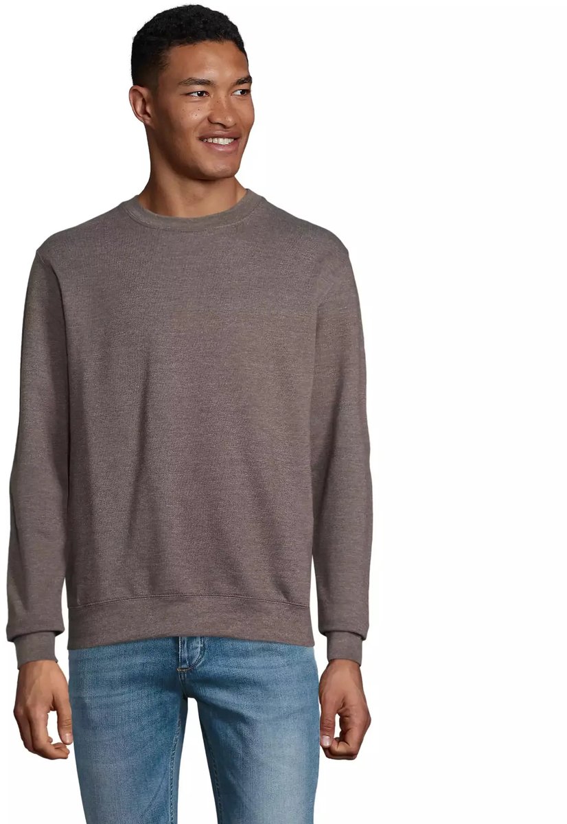 SOL'S Unisex Columbia Crew Neck Sweatshirt L03814 - Charcoal Melange - 3XL