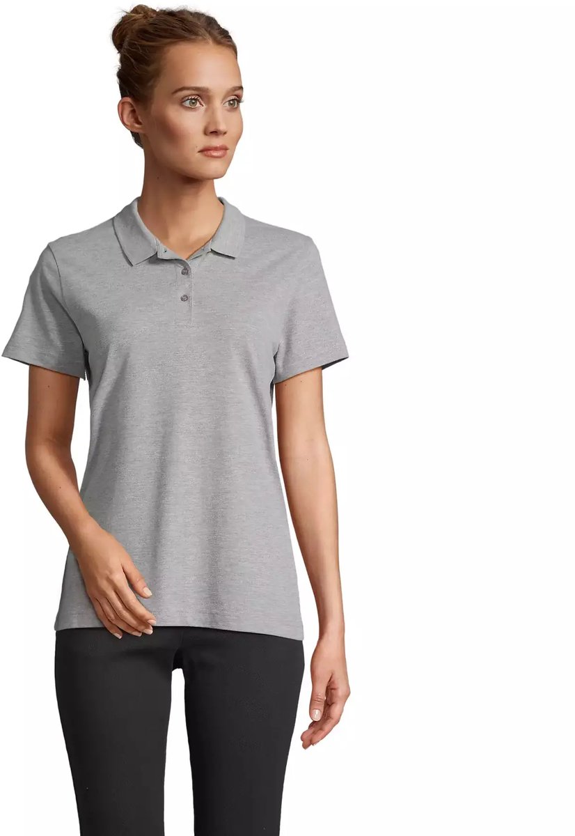 SOL'S Women´s Pulse Polo Shirt L04501 - Grey Melange - S