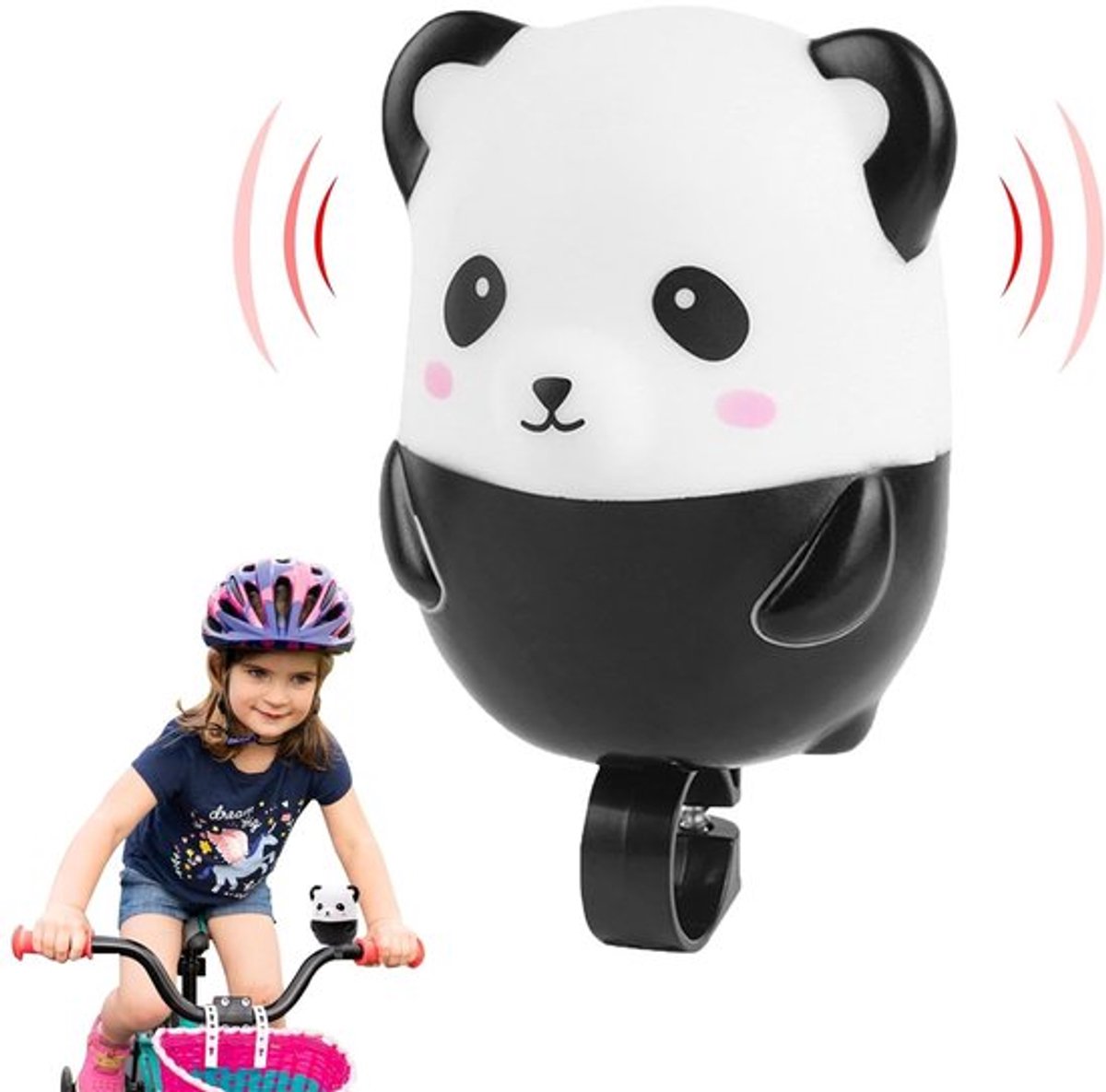 Fietsbel Kind - Mini-toeter - Lichtgewicht - Veilig - Siliconen - Draagbaar - Geschikt voor kinderen - Fietstoeter