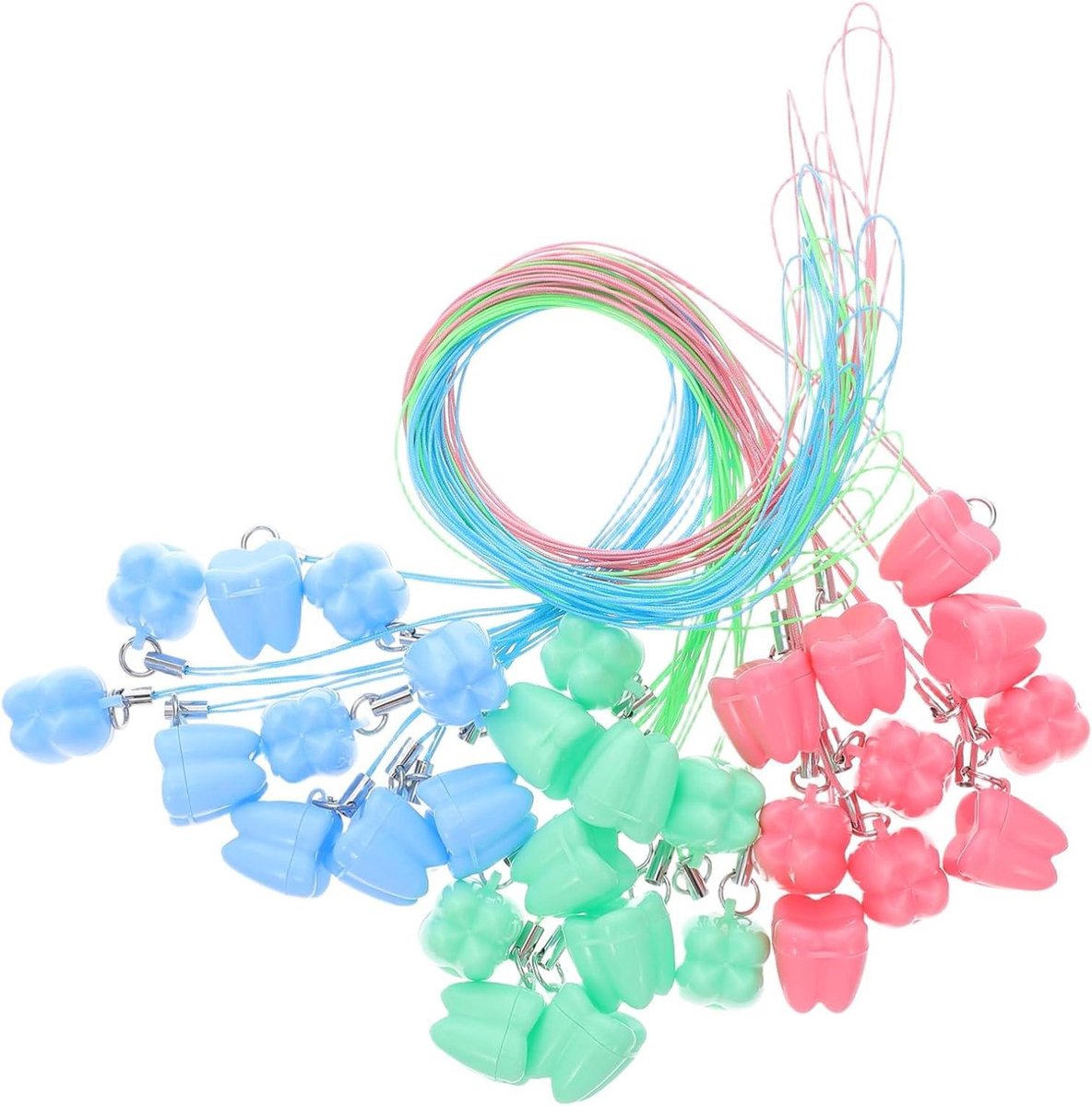 Melktandendoosjes - Tandenbewaarder Kinderen - Herinneringen Bewaren - Vochtbestendig Plastic - 33 x 2 cm - Diverse Kleuren