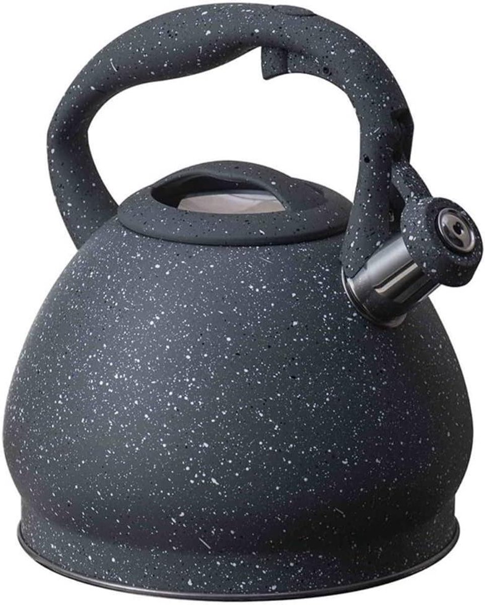 Fluitketel - Waterkoker Theepot - Water Koken - 304 Roestvrij Staal - 3.4L - Zilver