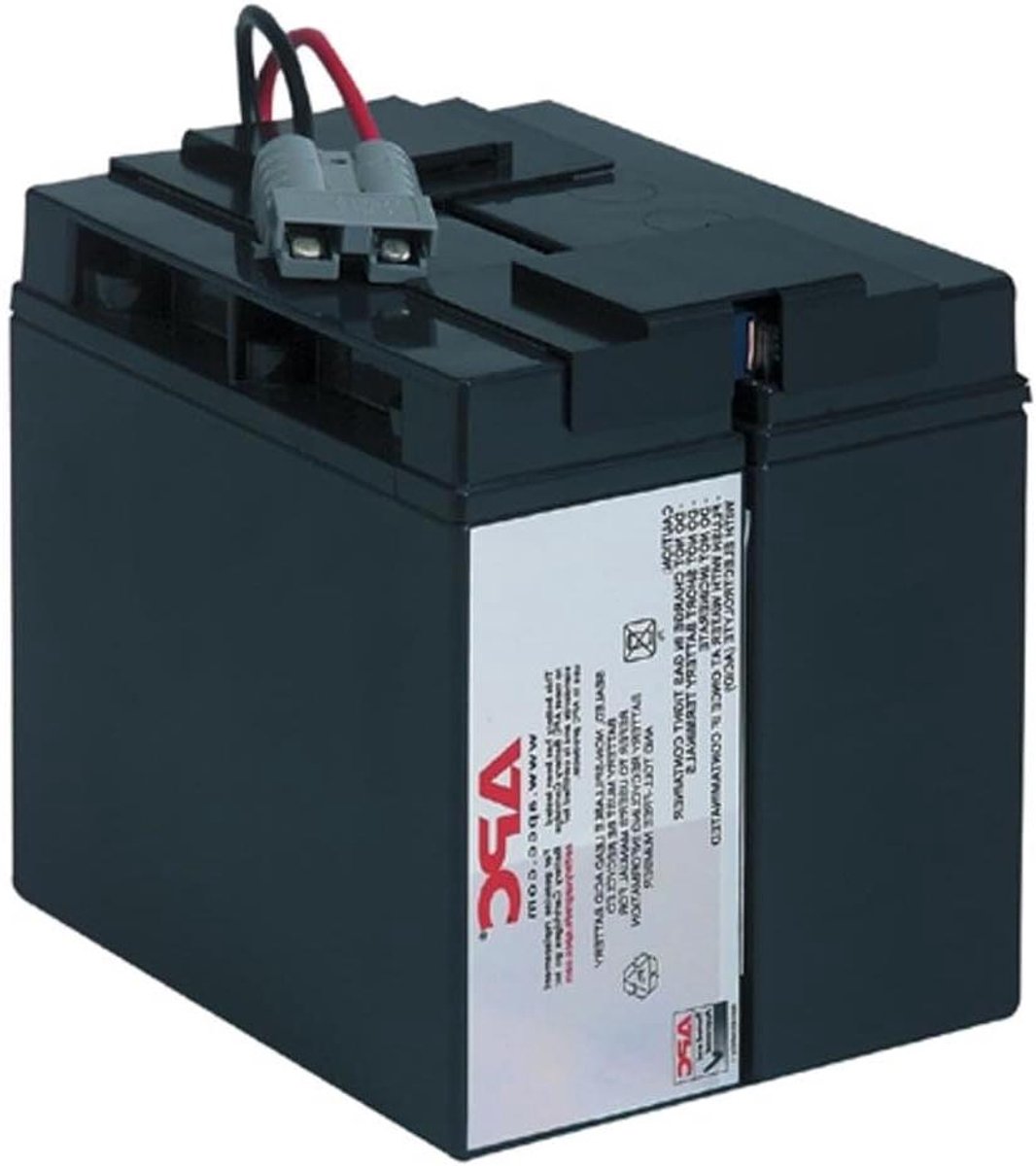 Vervangende Batterij - Noodstroom Batterij - UPS Systeem - Lekvrij Ontwerp - 240 Volt - Zwart
