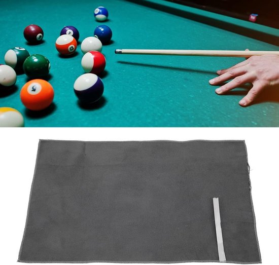 Pooldoek en Schachtreiniger voor Snooker Onderhoud - Complete Set voor Biljartclubs en Zalen in Donkergrijs — afbeelding 5