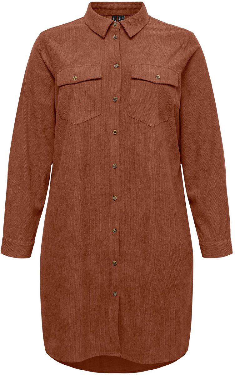 Vero Moda Curve Blousejurk VMCVILJA Korte jurk