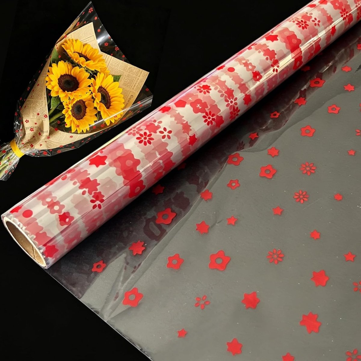 Transparante Cadeaufolie - Transparant - Rol voor Verpakking