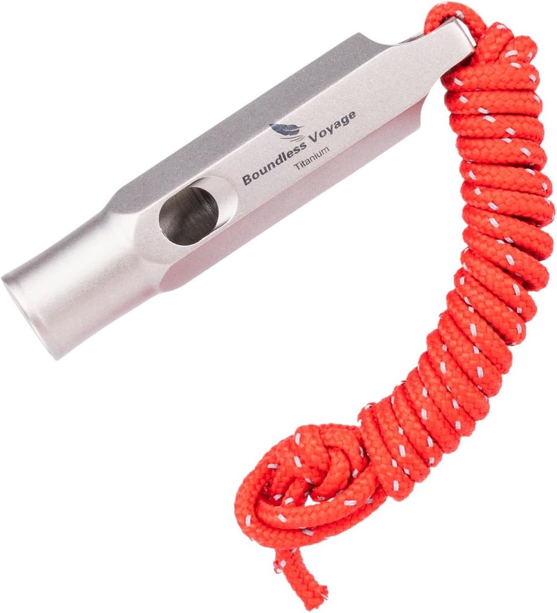 Fluitje - Titanium - 5 x 1 cm - Waterdicht en Lichtgewicht - Voor Outdoor Activiteiten