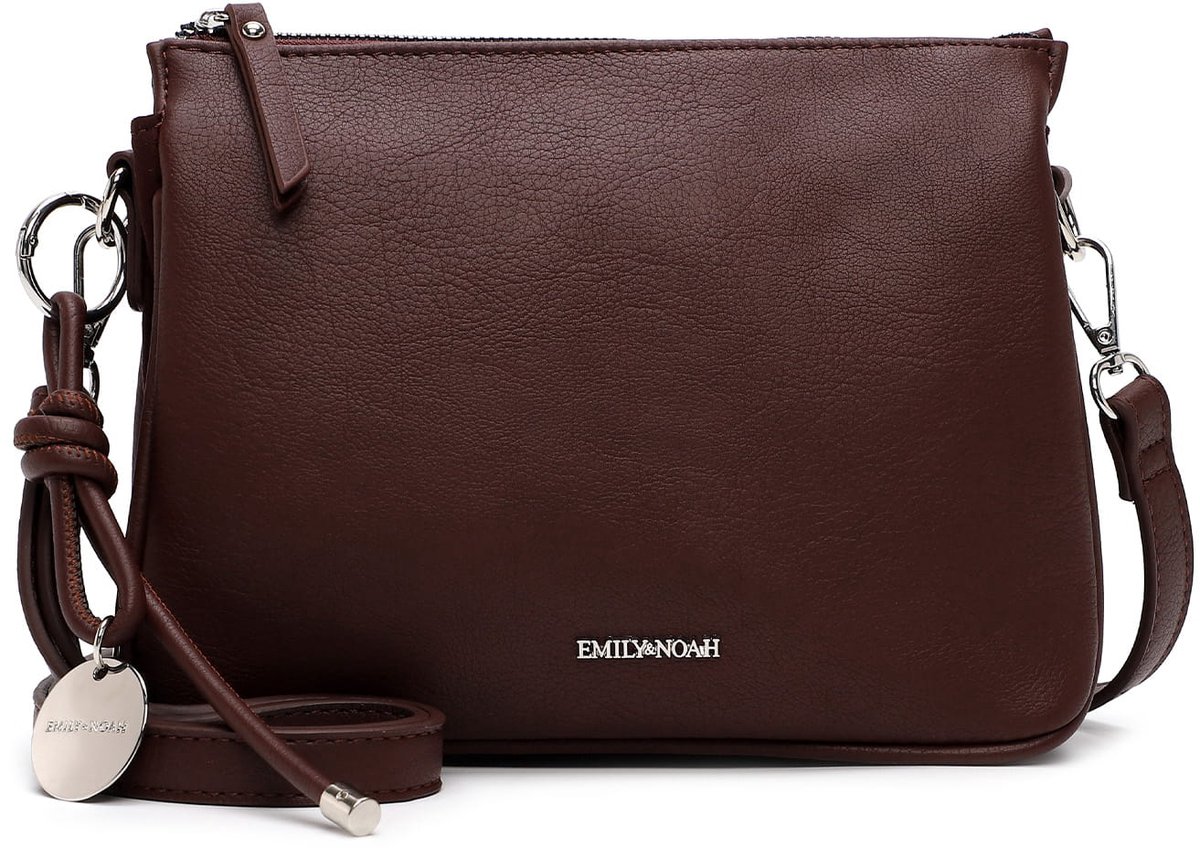 EMILY & NOAH Schoudertas E&N Larina ( 65790 ) - Dames handtassen - wine 690