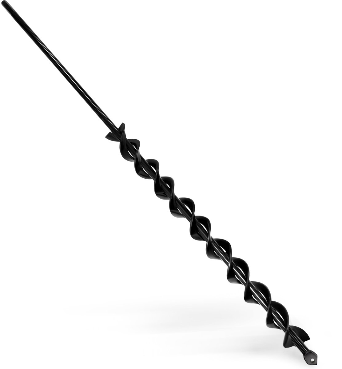 Grondboor 60 cm - zwarte slakkengrondboor - robuuste tuinboor - ideaal voor hekken en bloemen - ShopVlot