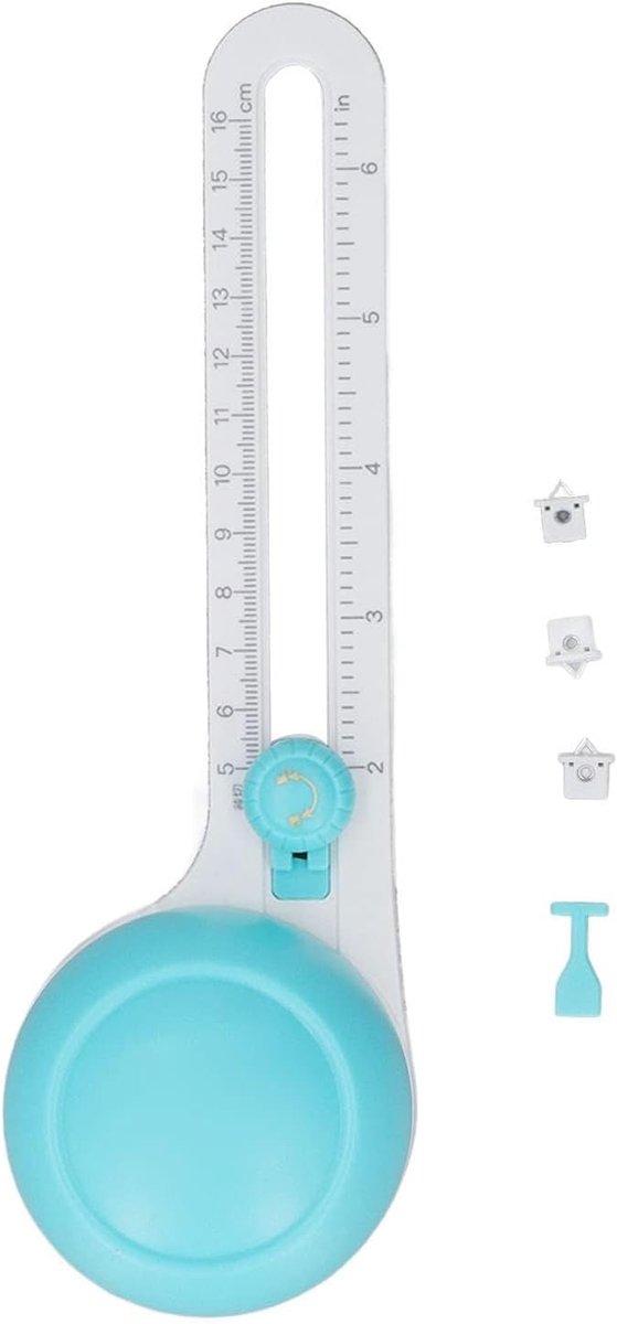 Ronde Papier Snijder met 3 Vervangbare Bladen voor Creatief Knutselen en Scrapbooking Tools