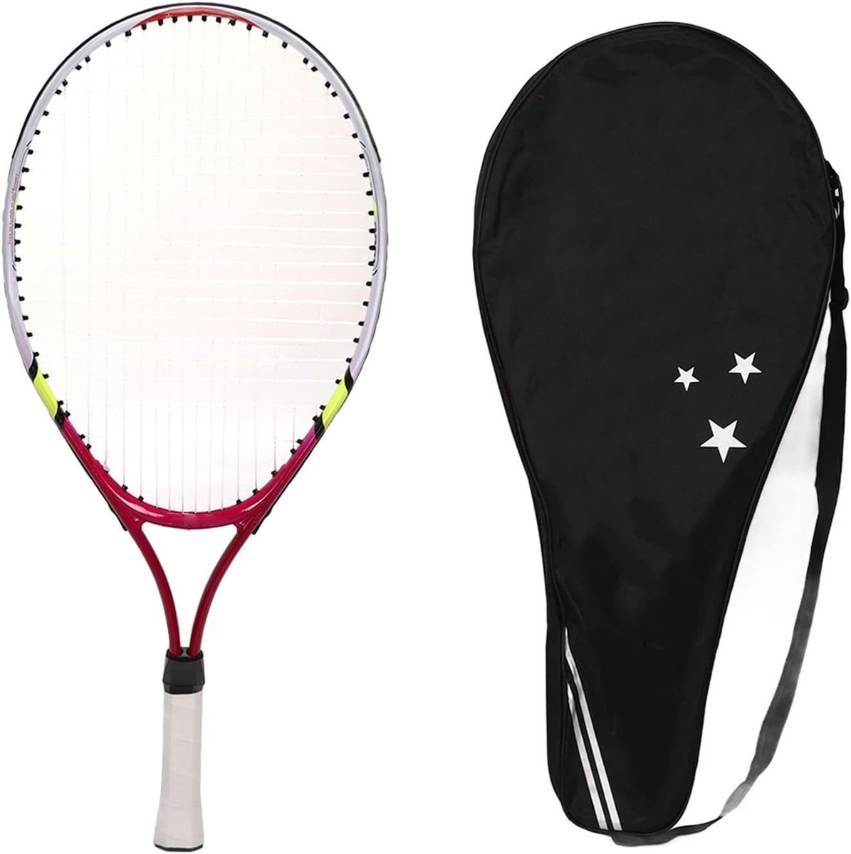Tennisracket voor Kinderen, 23 Inch Aluminium Racket voor Beginners, Ideaal voor Training en Spelletjes