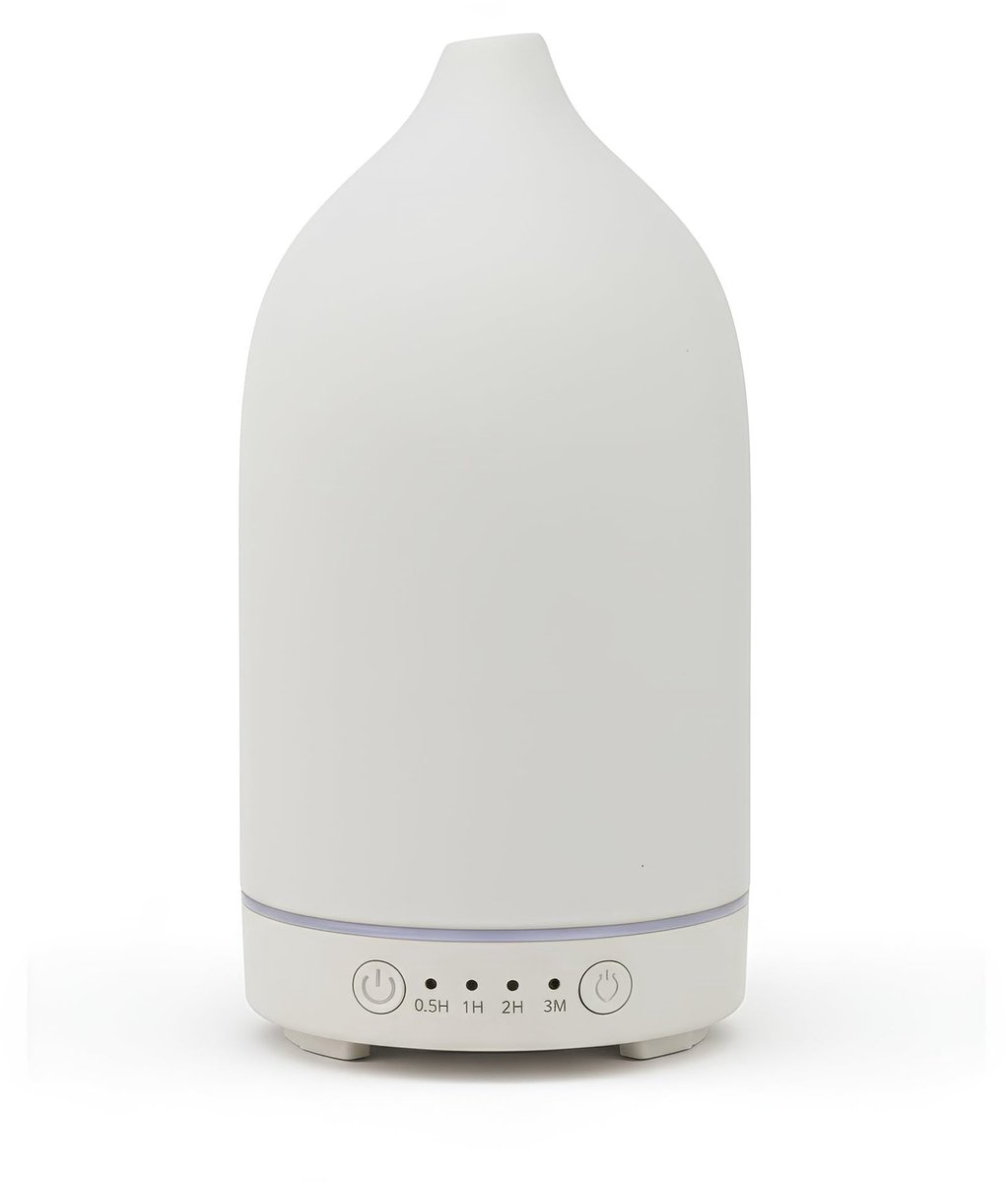 LYVN by Energy Sistem Diffuser Ultrasone Aroma Diffuser / Keramisch en Premium Hout Design / Meerkleurig LED-Licht / - ShopVlot