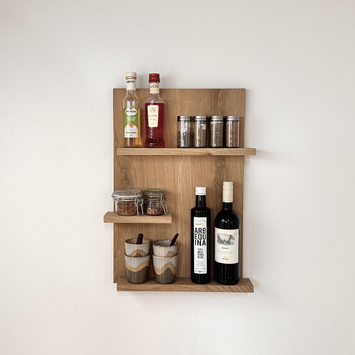 GoudmetHout® - Houten wandbord eiken - 60×40 cm - Guusje