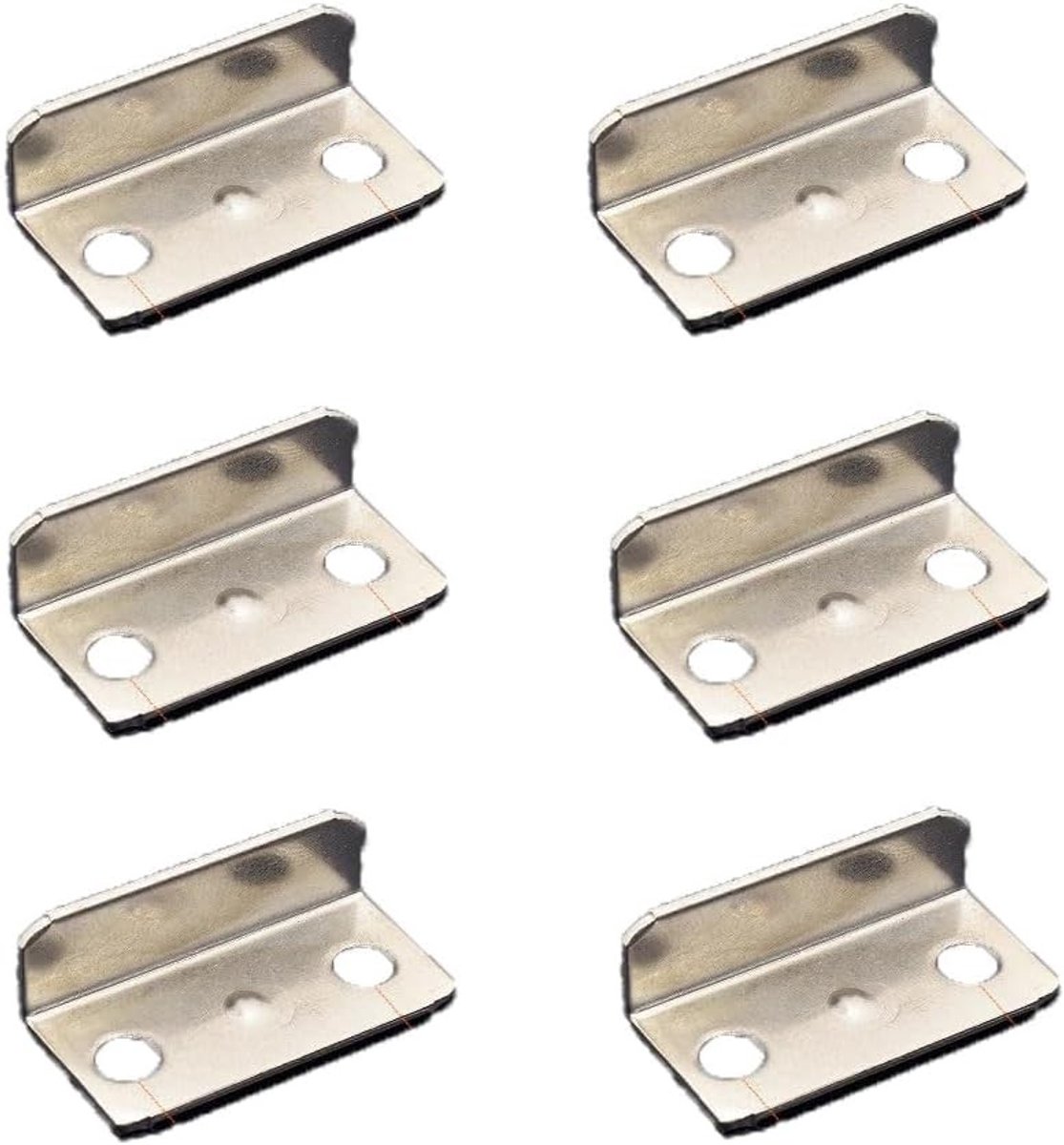 L-vormige slotplaat 20 stuks vierkante tong slot meubelverbinders 29x14mm voor lade en kast sluitingen