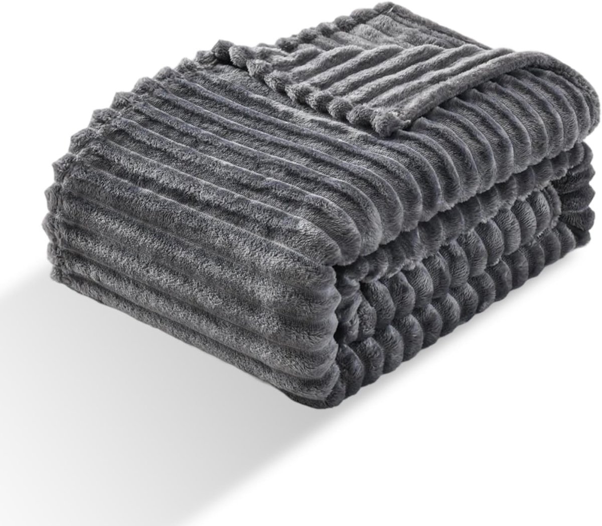 Zachte Fleece Dekentje 150 x 200 cm, Dubbel Dekbed voor Comfort, Fluffy en Knuffelbaar voor Bed en Bank, Warm en Ademend Dekoratief Accessoire