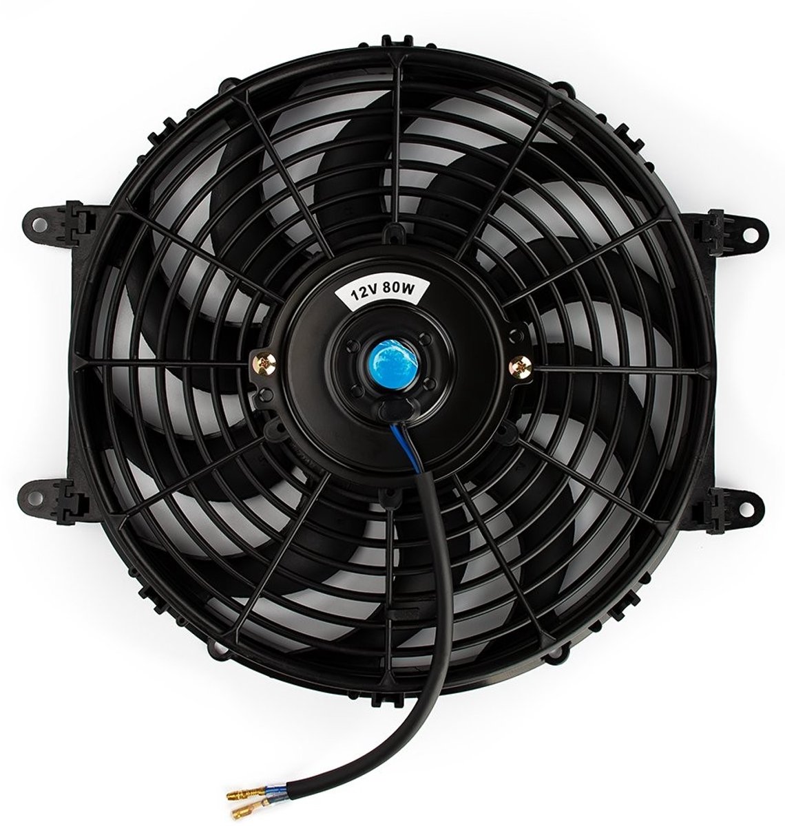 Koelventilator - 12 Inch - 12V - Elektrische Ventilator met Montagekit - Voor Auto's en Vrachtwagens