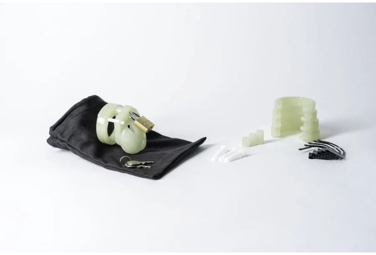 CB-X – Mini-Me Chastity Kit – Glow-in-the-Dark