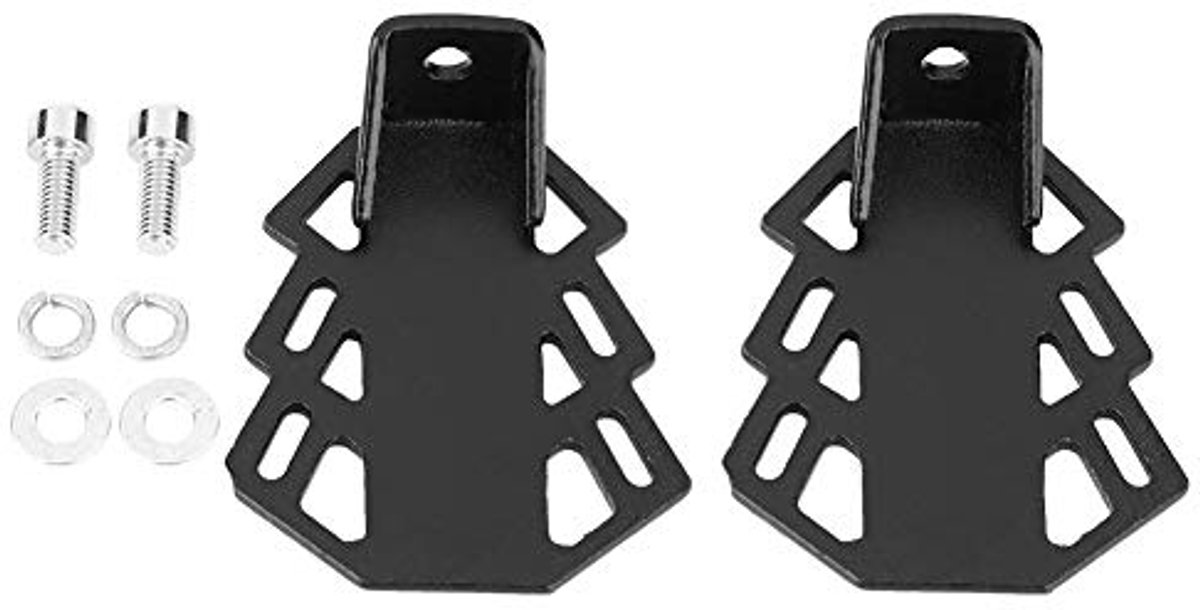 Fietsvoetsteunen achter - antislip pedalen met 5mm gat - stevige voetsteun voor mountainbike - verbeter je grip - ShopVlot