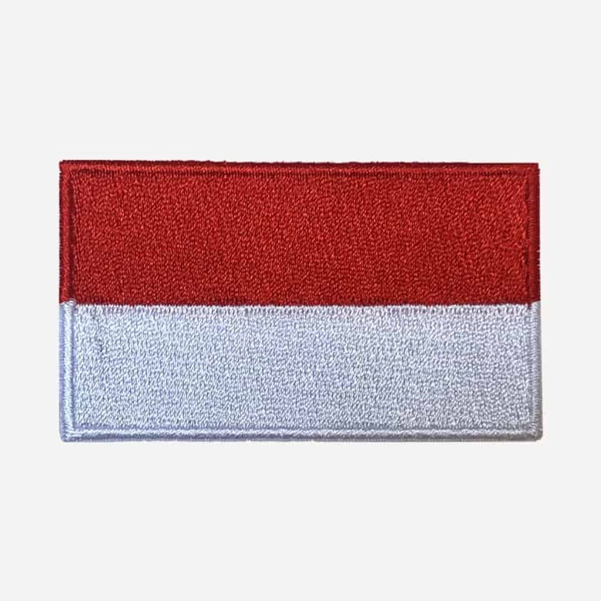 Patchy® – Indonesische Vlag Strijk Embleem Patch 6.5 x 4 cm