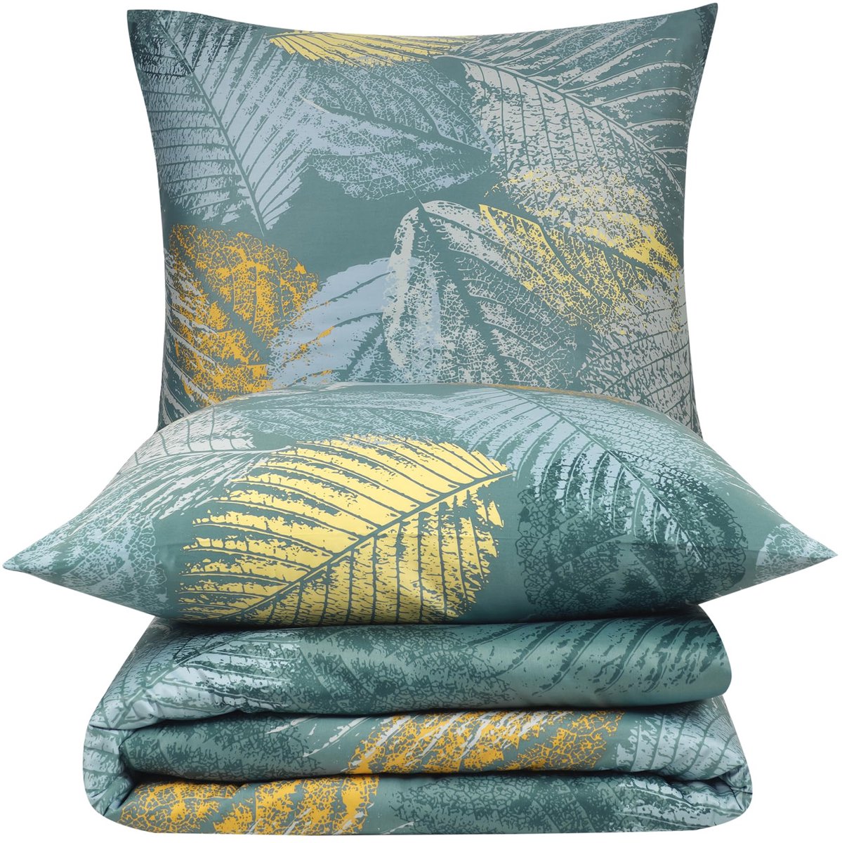 Beddengoed 140 x 220 cm - 100% katoen-satijn - zijdezacht en huidvriendelijk - luxe slaapcomfort - ShopVlot
