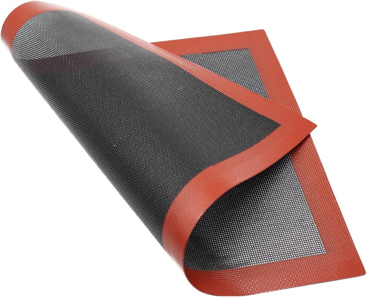 Siliconen bakmat 40x30cm - antislip - wasbaar - herbruikbaar en hittebestendig - ShopVlot