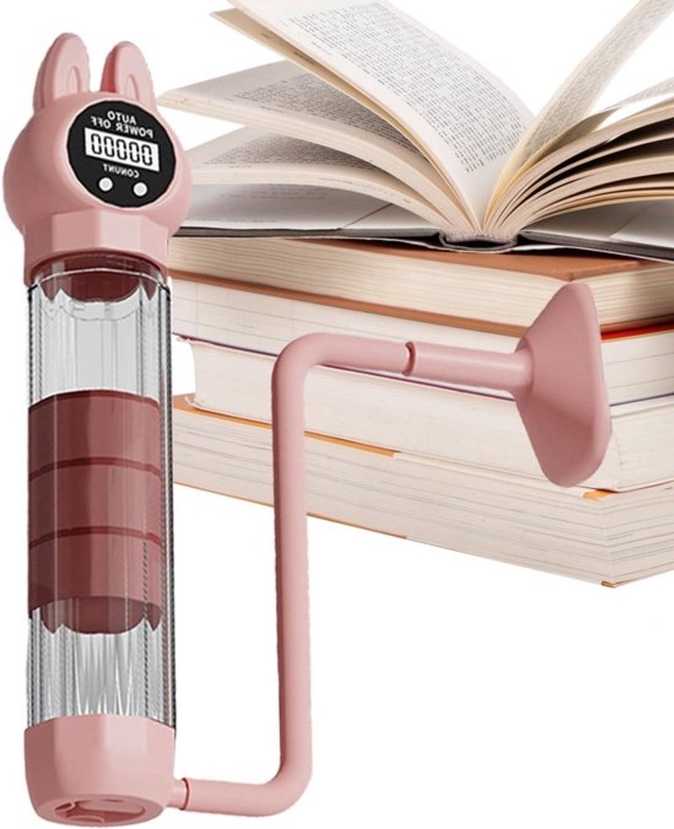 Ademhalter - Ademtrainer Buikspieren - Verbeteren Longcapaciteit - Intelligent Telapparaat - 231 x 112 x 63 cm - Roze
