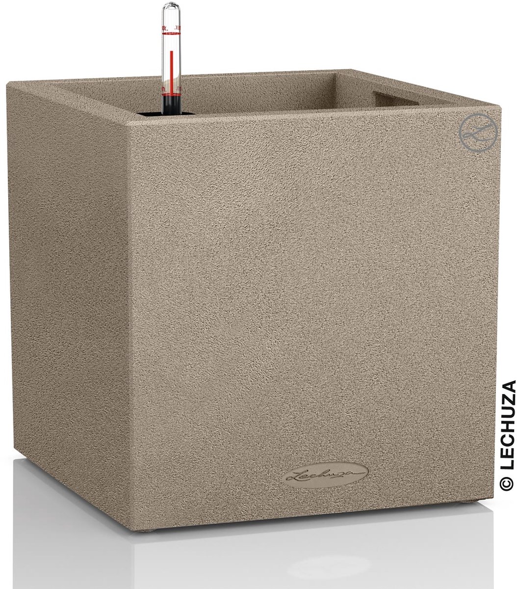Lechuza Canto Stone 14 - Planter - with removable inner pot