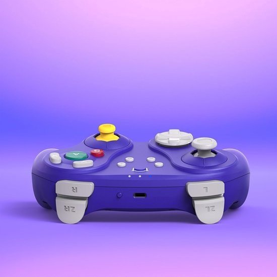GameCube Controller - Retro Controller - Console Gaming - Hall Effect Joysticks - 22 x 20.4 x 8.5 cm — afbeelding 3