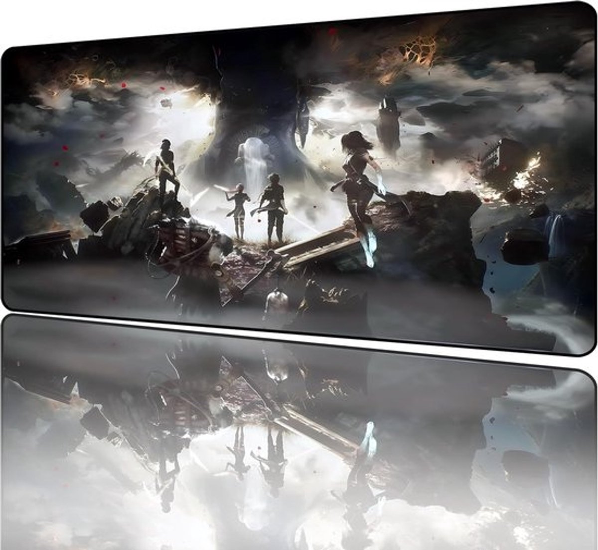XXL Muismat - Gaming Onderlegger - Productief Werken - Waterdicht Oppervlak - 1000 x 500 mm - Anime