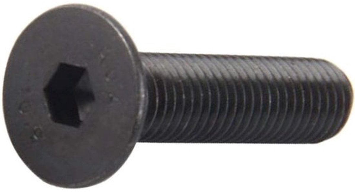 Bevestigingsmiddelen Sets - Bouten Schroeven - Klusprojecten Thuis - Duurzaam Koolstofstaal - M6x45 50 Stuks - Zwart