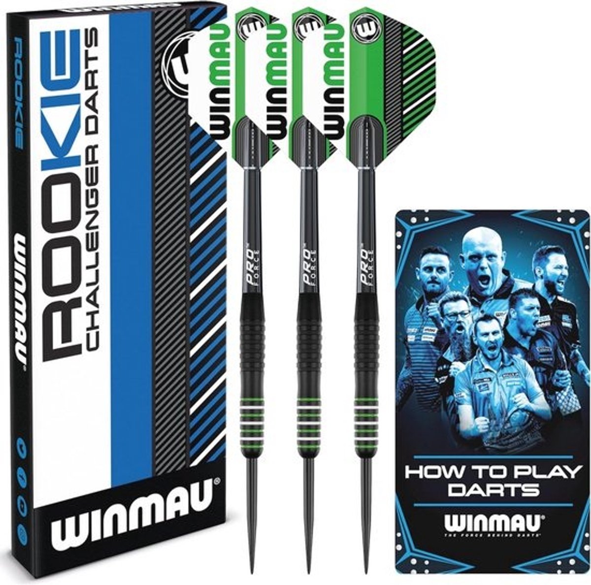 Rookie Dart Set - Ideaal voor Beginners en Gevorderden | Inclusief Flights, Shafts en Exclusief Dart Boekje