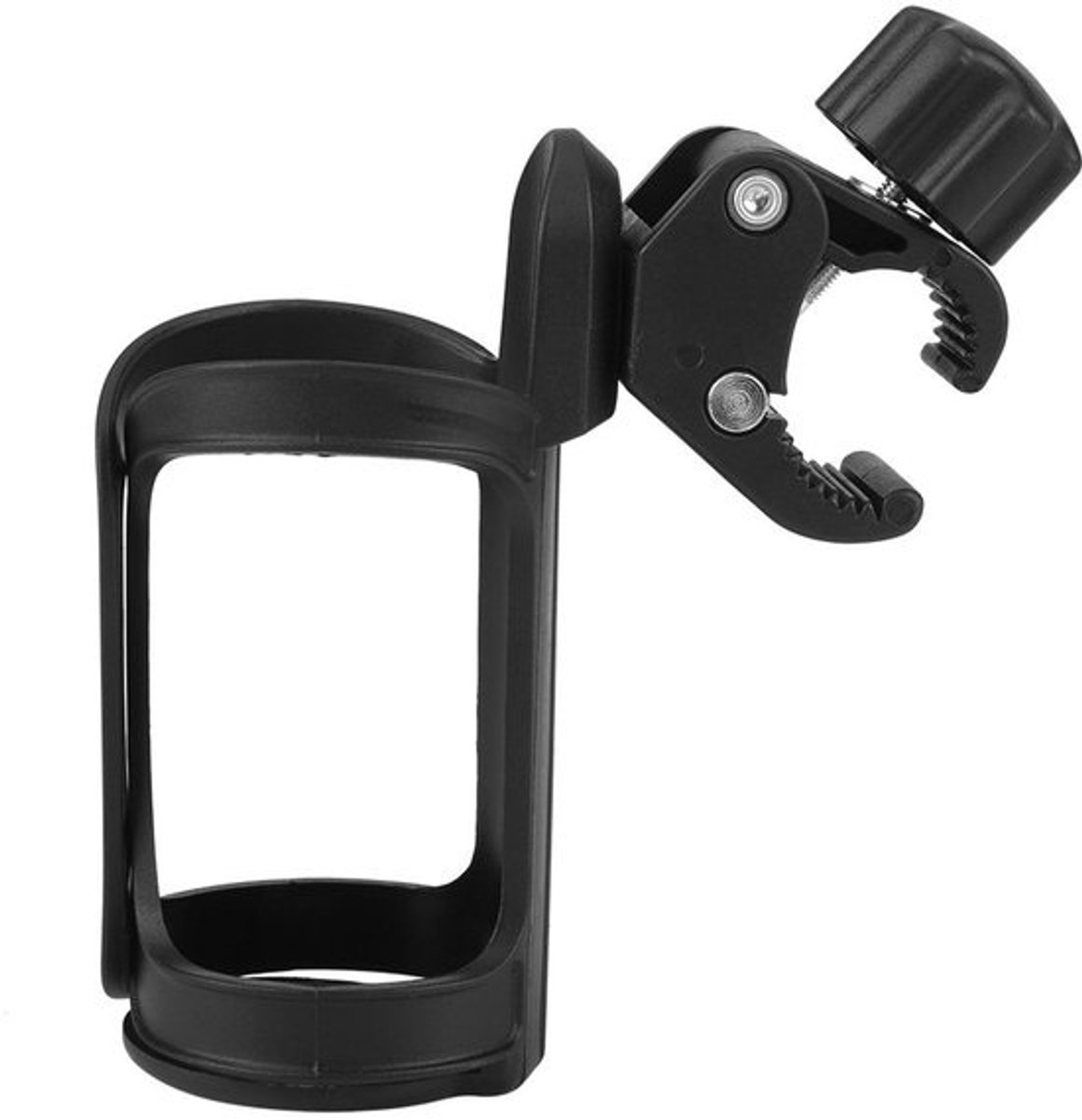 Cup Holder voor Baby Kinderwagen - 360 Degree Rotatie - Flessenopslag Rek - Universele Cup Holder voor Kinderwagen en Fiets