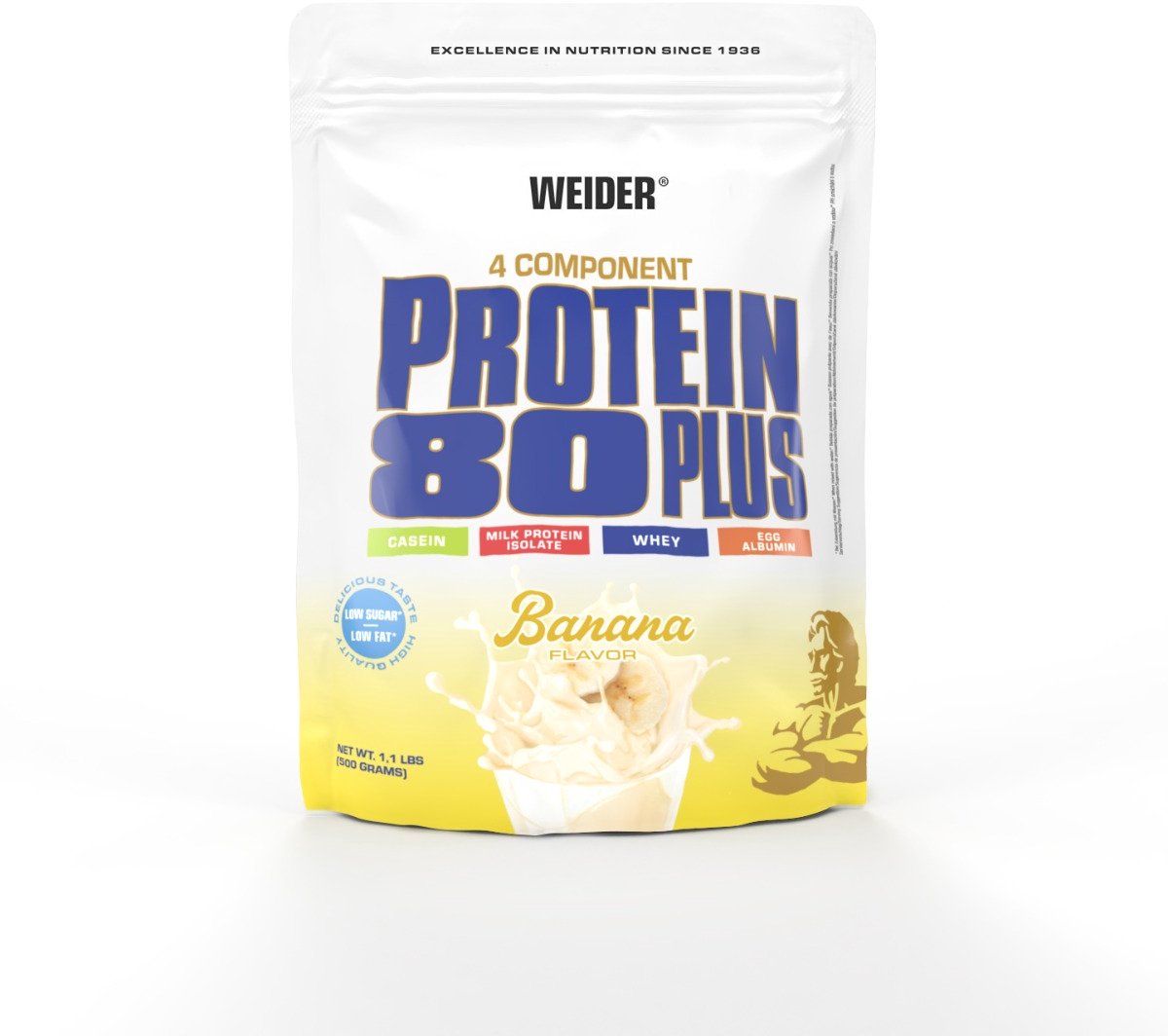 Weider 80 Plus Eiwit 500 g banaan