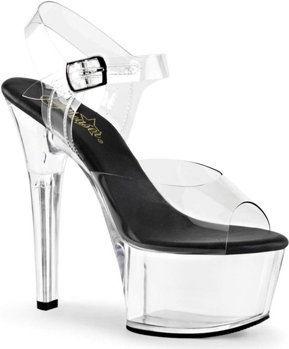 Dames Plateau Sandalen met Hoge Hak en Enkelband