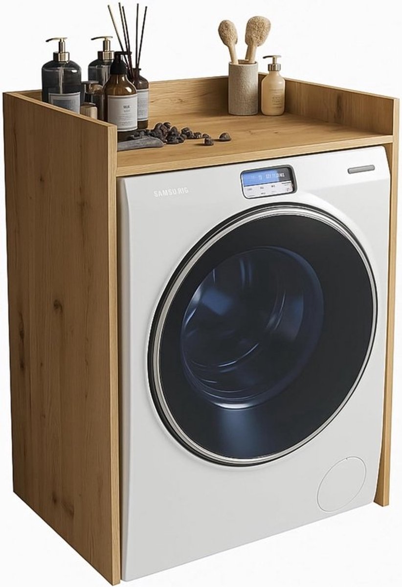 Wasmachine Ombouw - Opbouwmeubel Kast - Meubel Rek - Wasruimte