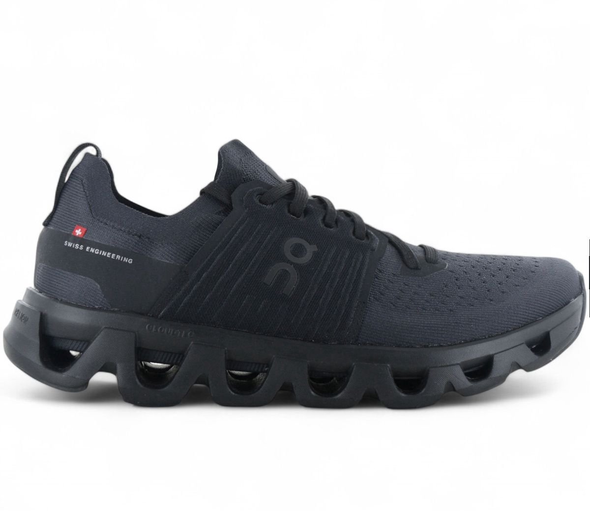 ON Running Cloudswift 4 - Heren Sneakers Hardloopschoenen Zwart 3MF10130106 , Maat: EU 47 US 12