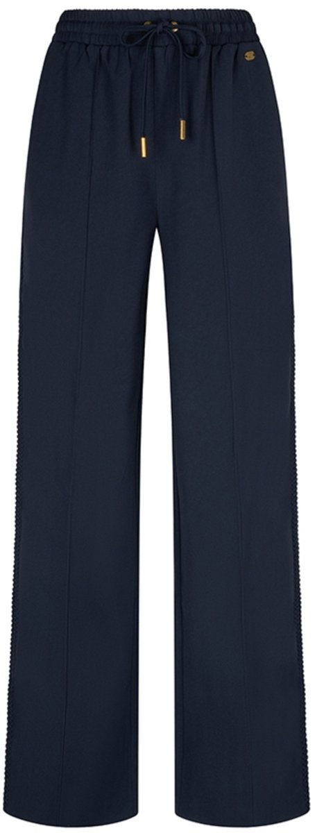 Lofty Manner Broek Pant Inna Sport Relaxed Ri33 2 Dark Blue Dames Maat - XL