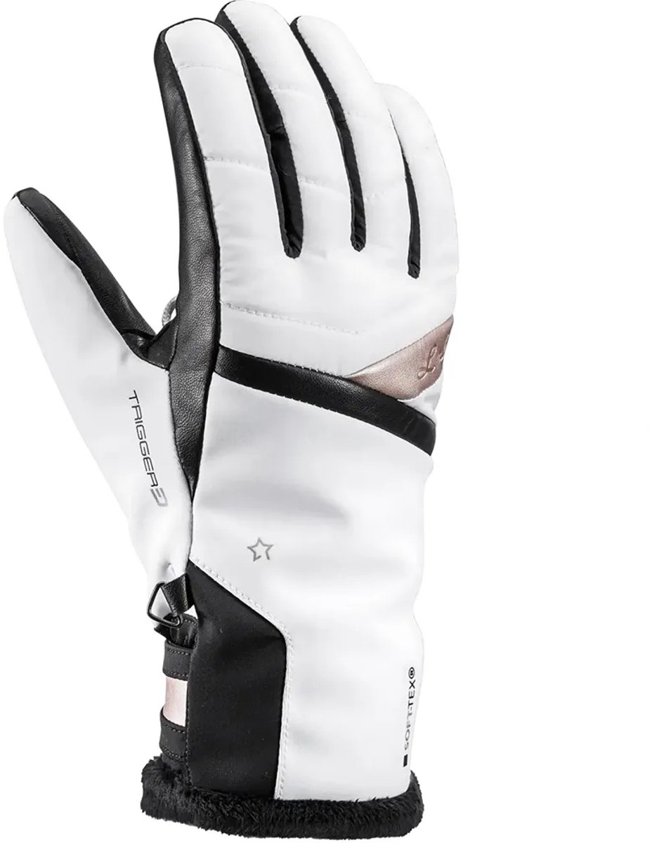 Leki Alpino Snowfox 3d Handschoenen Wit 7.5