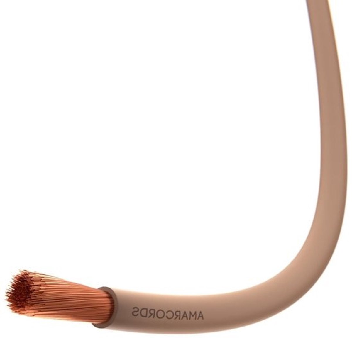 Elektrische Kabel - Stroomkabel Unipolair - Bedrading Installatie - Brandvertragend - 4mm 50 meter - Bruin