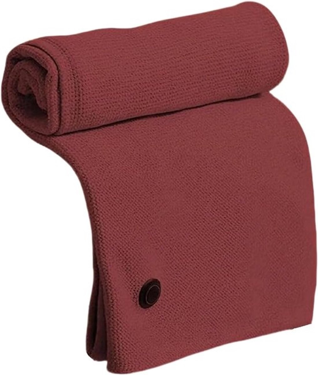 Elektrische deken - Warmtekussen - Comfortabele warmte - Snelle opwarming - 150 x 80 cm - Bordeauxrood