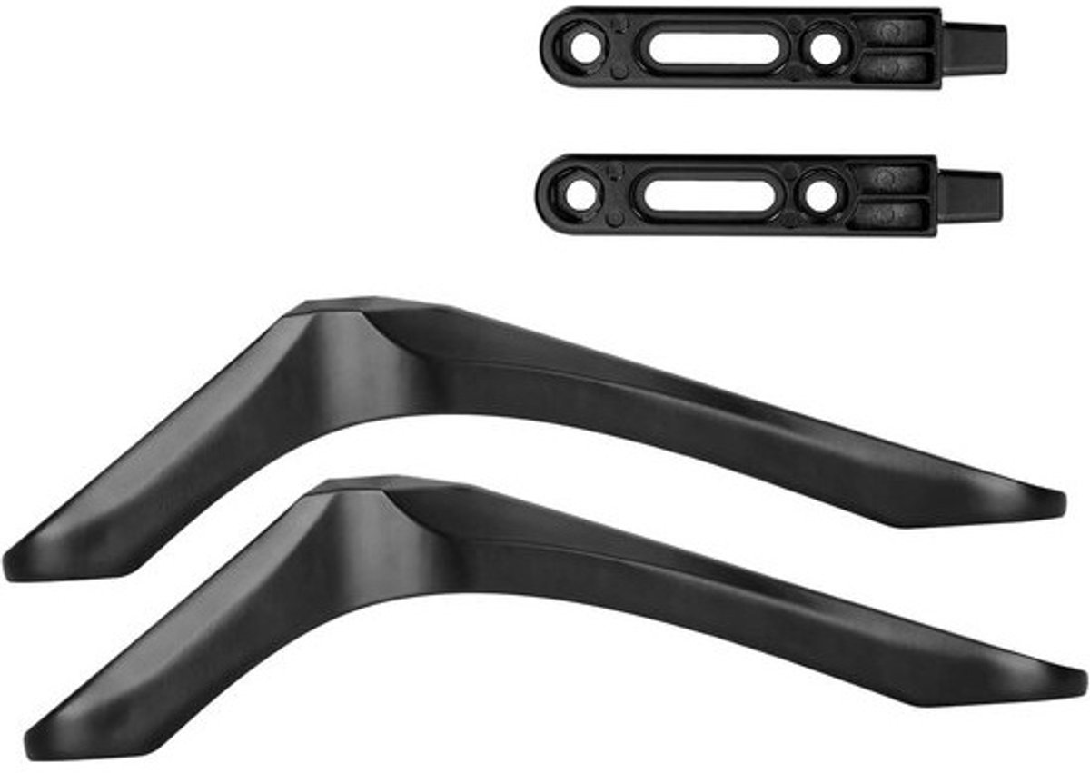 Verstelbare TV Poten - Universele Houders - TV Stabiliseren - Zonder Boren - 43-75 Inch - Zwart