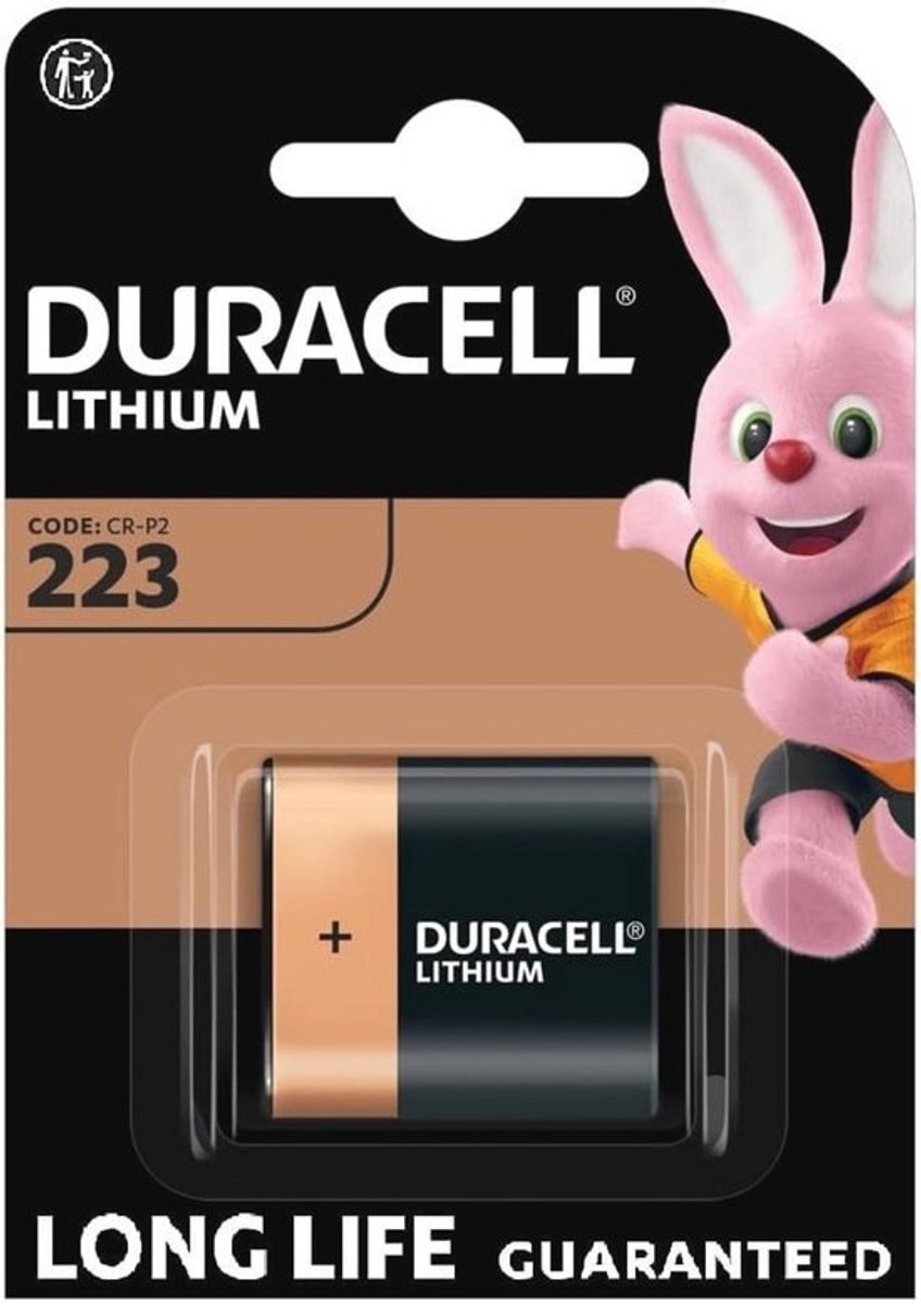Lithiumbatterij 223 CR-P2 - Blisterverpakking met 1 batterij