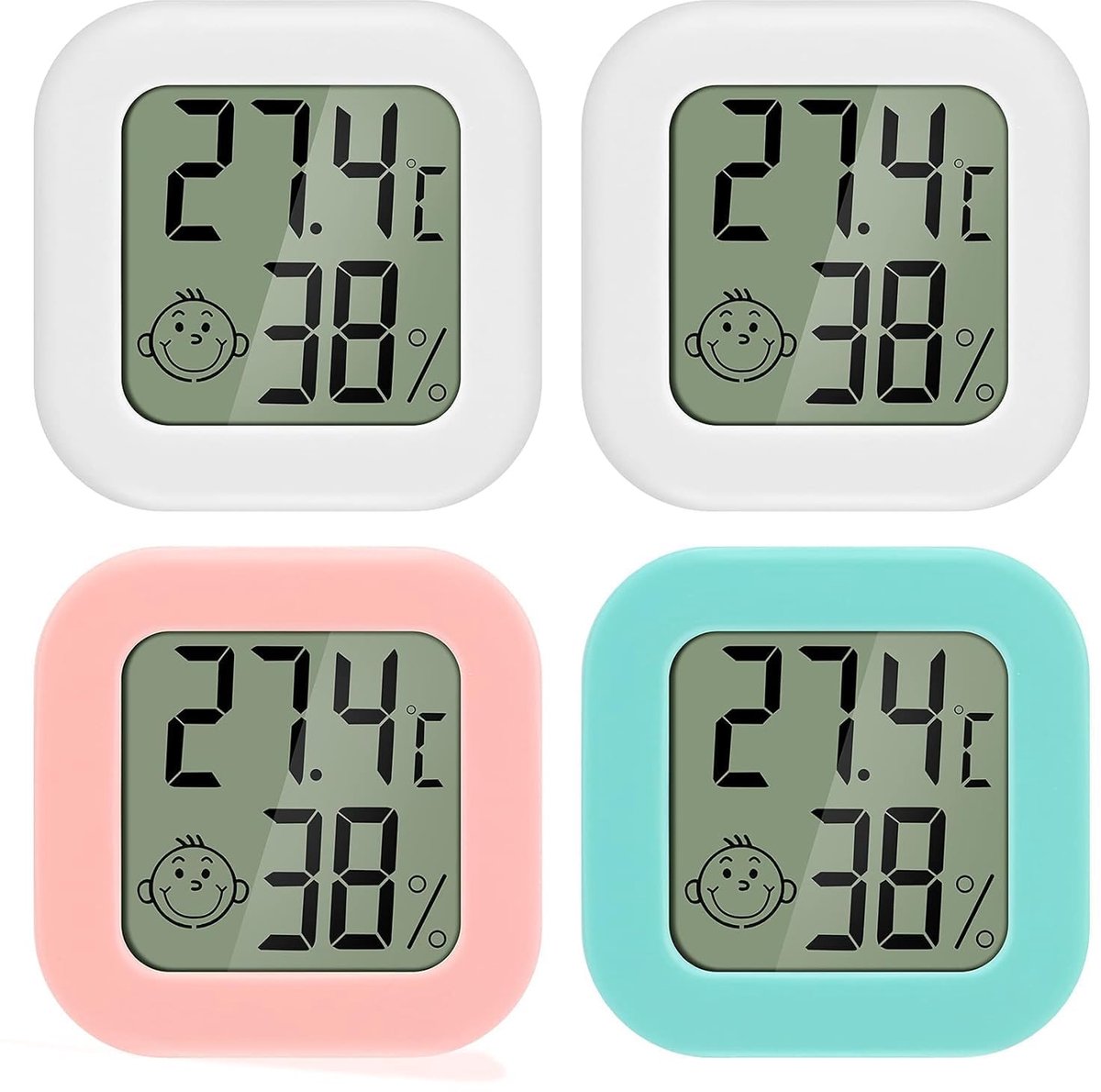 Mini LCD Digitale Thermometer Hygrometer - Voor Binnen