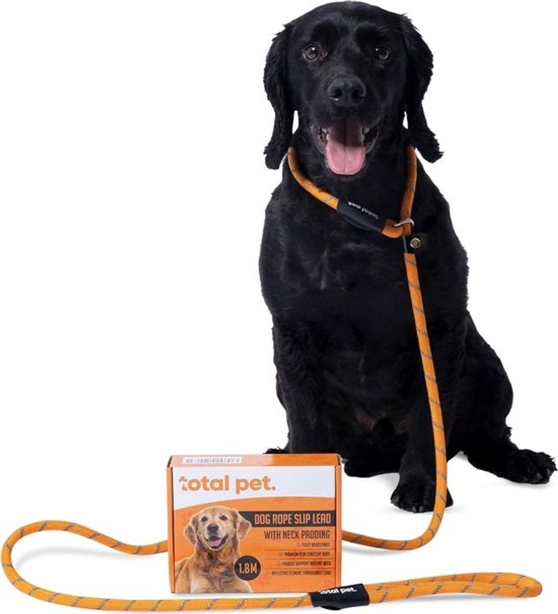 Anti-trek honden- en puppy-trainingslijn zonder halsband - 1,8 meter, universele maat