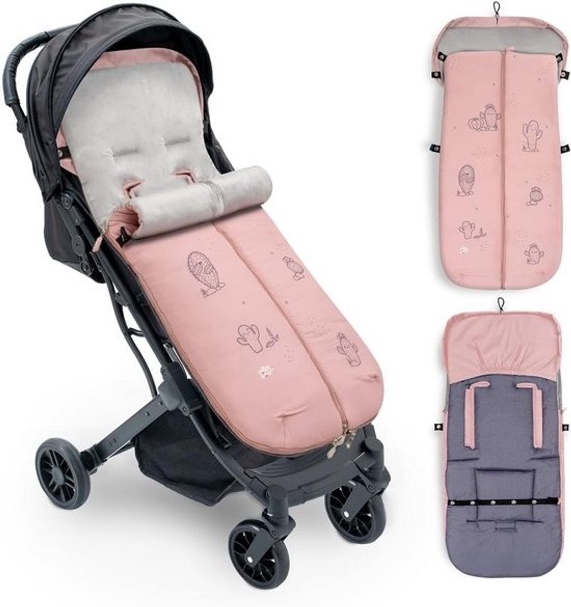 Universele voetenzak voor kinderwagen - Warm en waterdicht voor baby